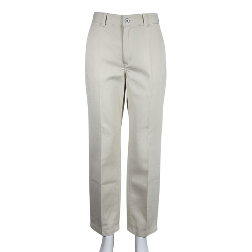 Dickies 874 Women’s 10/30 Cream Original Work Pants High Rise Straight NWT